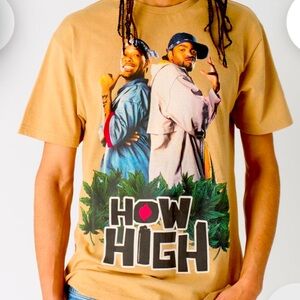 Reason Tan 'How High' Graphic Tee (NWT) - Large